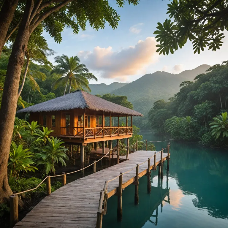 Tranquilo bay eco adventure lodge for refined nature travel in Panama